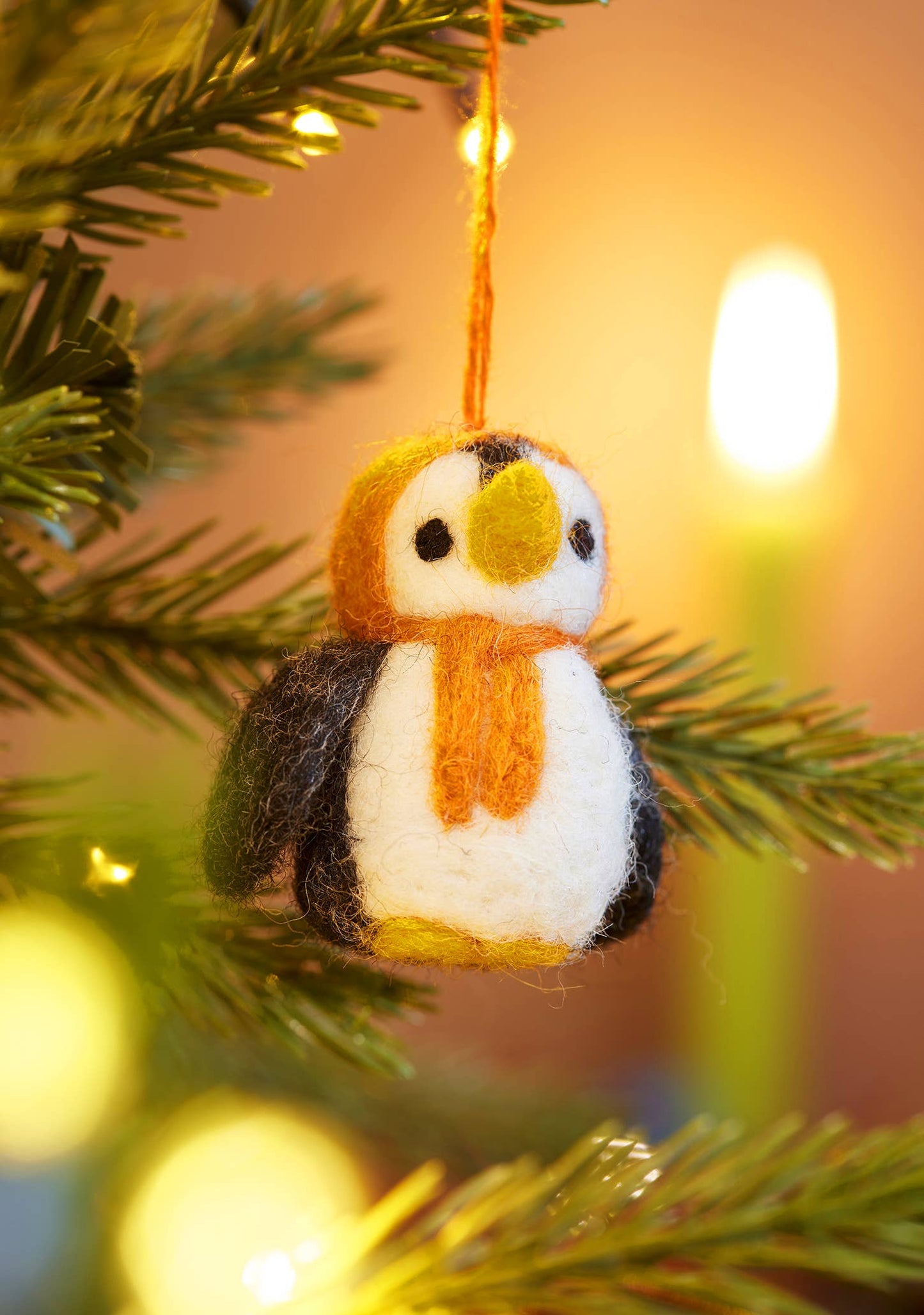 Felt Penguin Decorations - Fair Trade