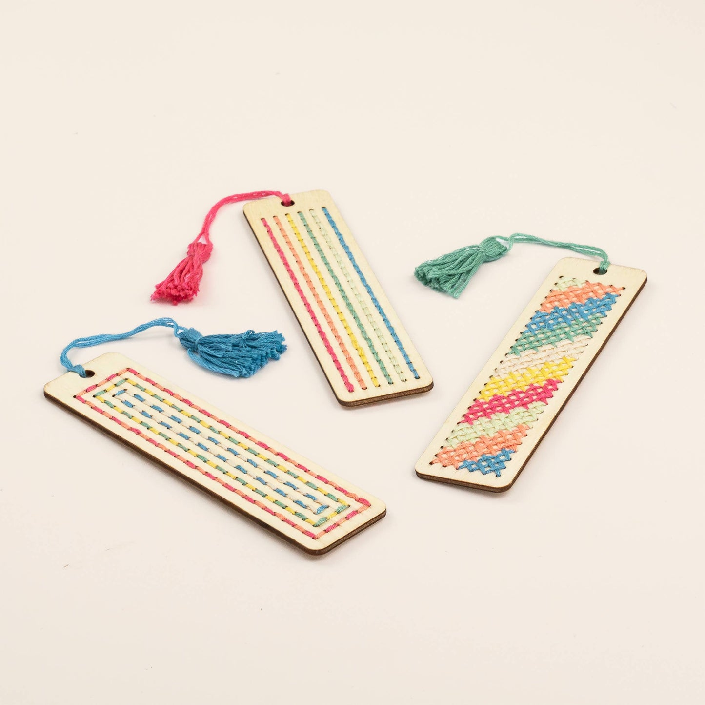 DIY Craft Kit - Kids: Make Your Own Stitched Tassel Bookmark