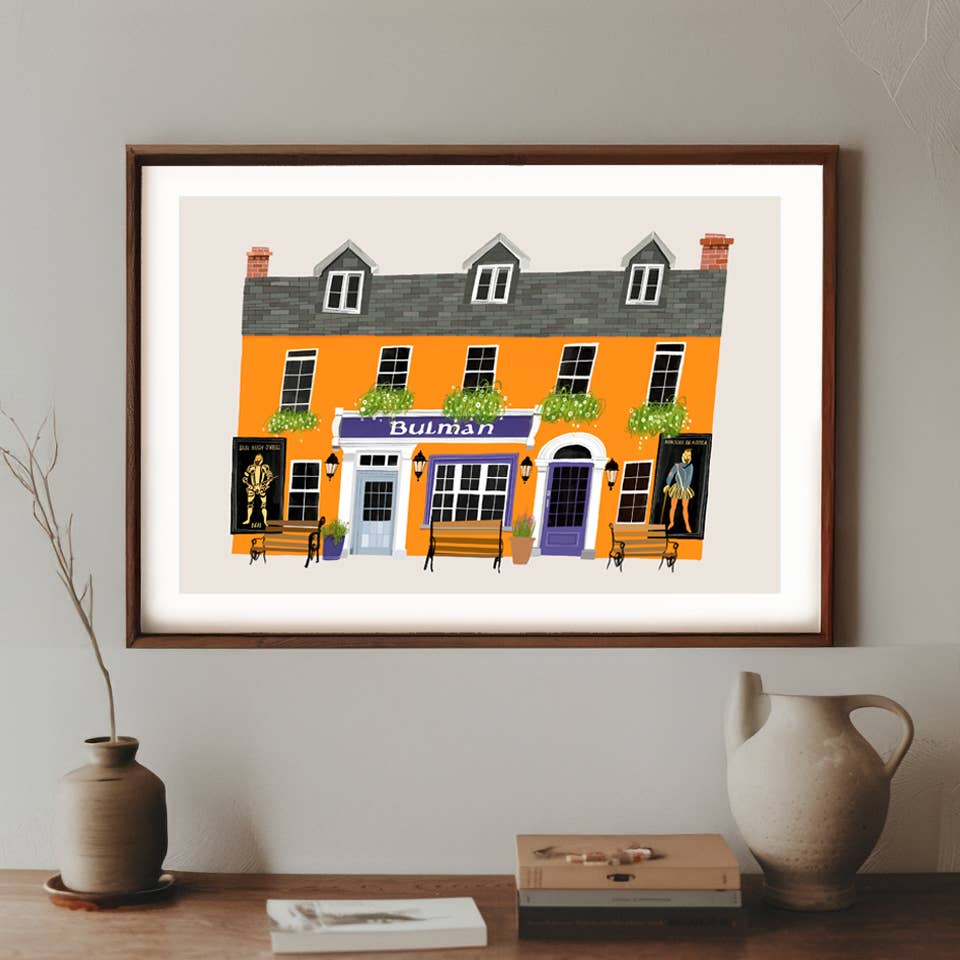 The Bulman, Kinsale, Cork, Ireland, Art Print