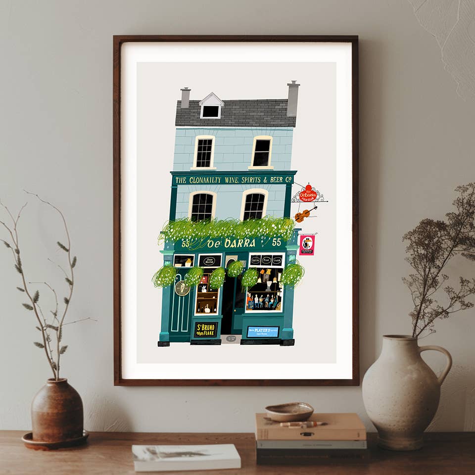 De Barra’s, Clonakilty, Cork, Ireland, Art Print