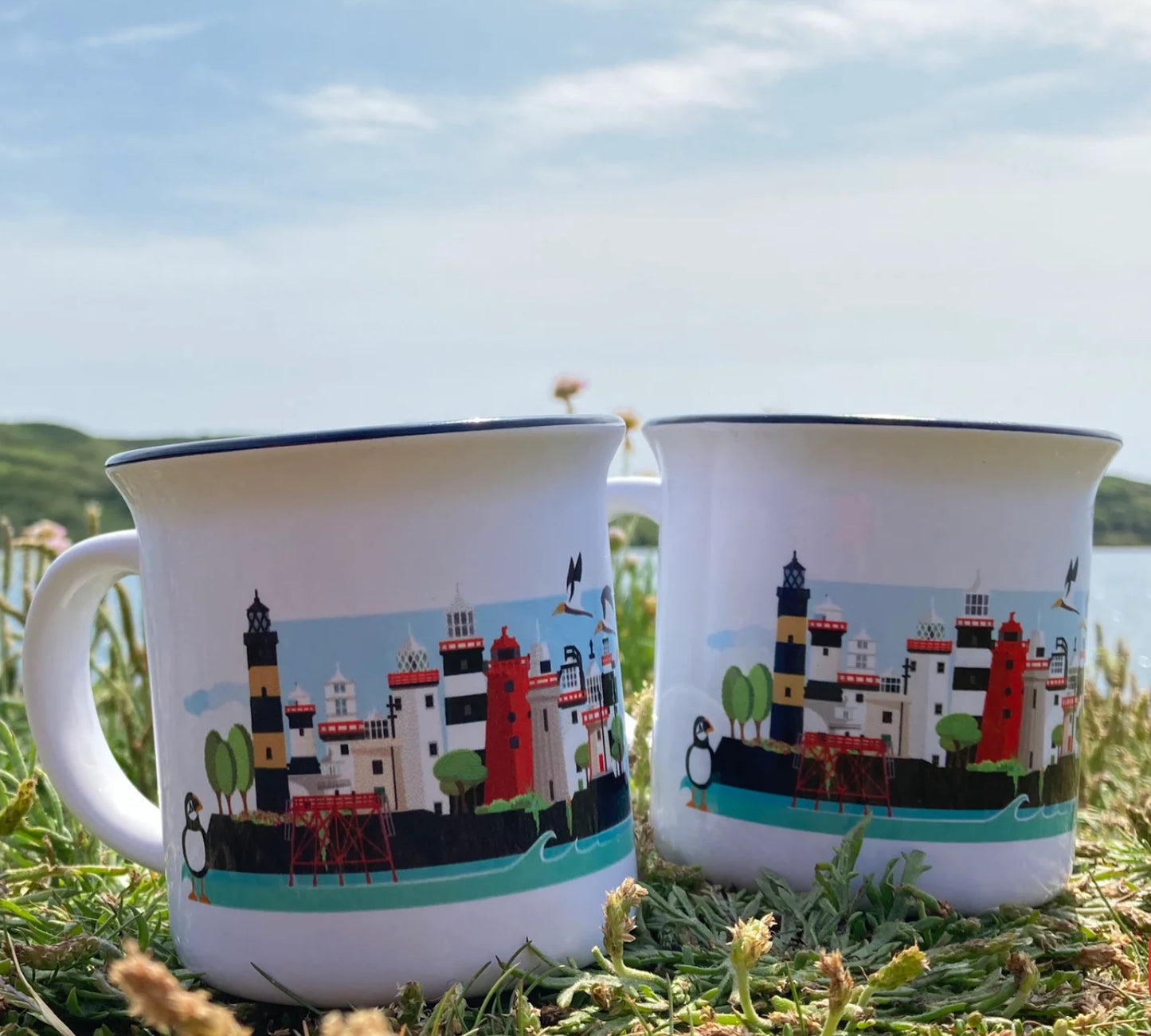 Mug - Lighthouses of Ireland by Designer of Things