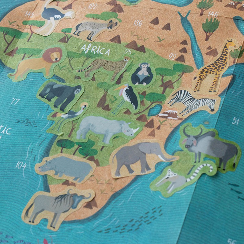 Animal World Posters & Stickers