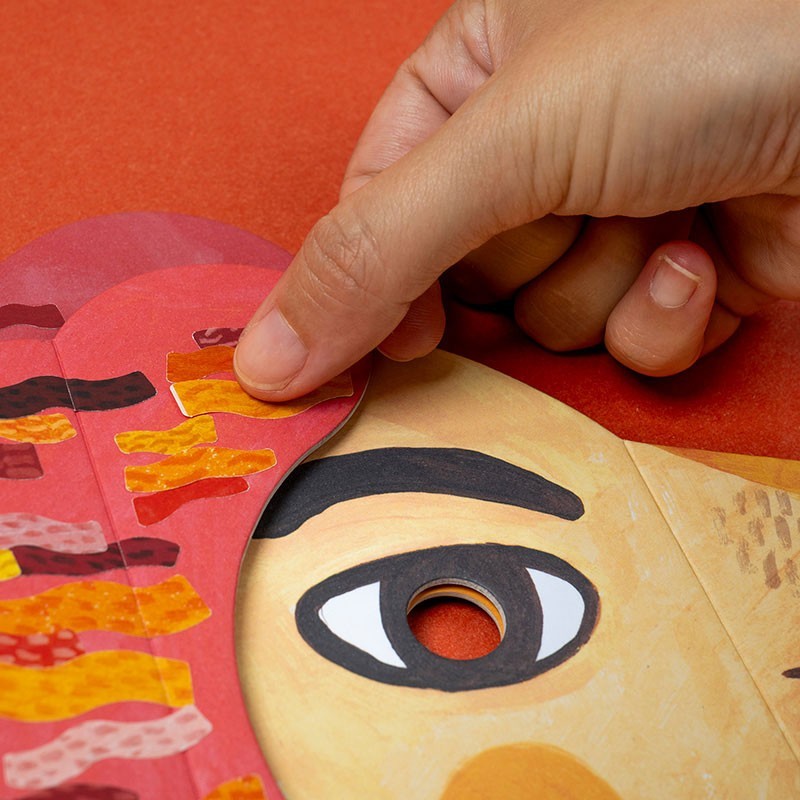 Be Wild! Lion Mask & Stickers Set