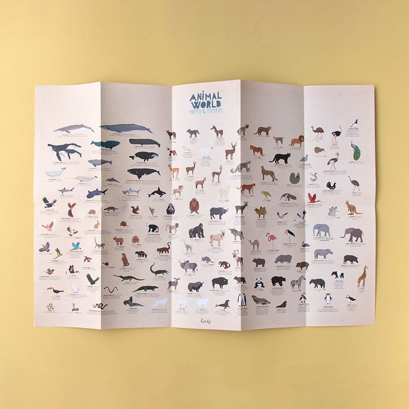 Animal World Posters & Stickers