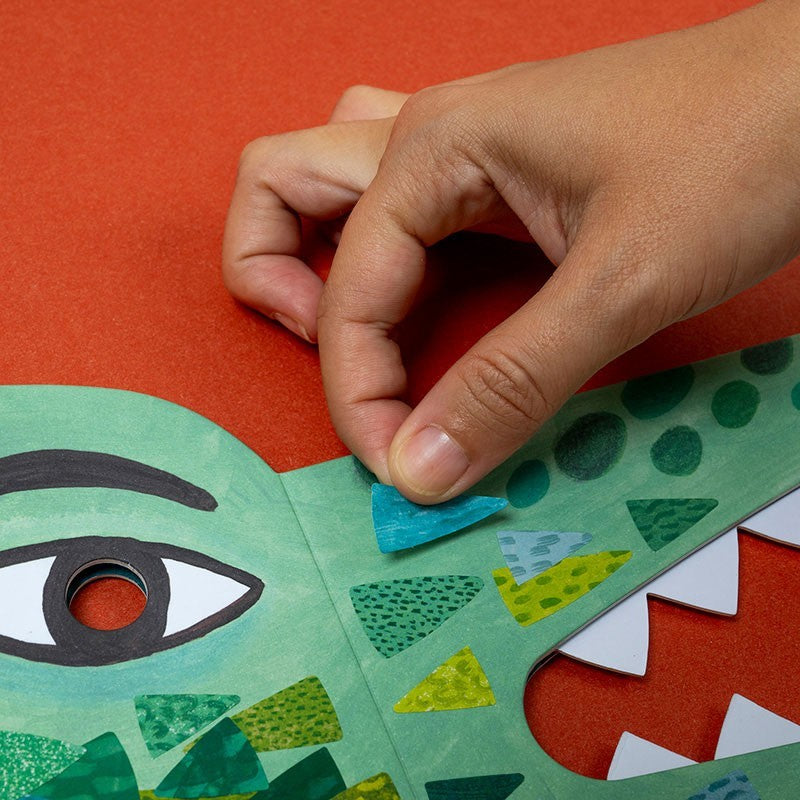 Be Wild! Crocodile Mask & Stickers Set
