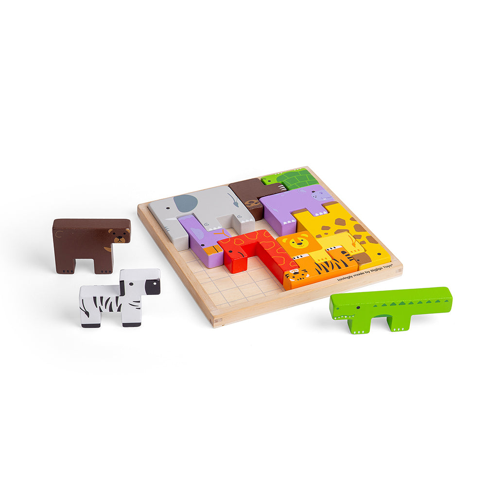 Animal Lock-A-Block - BIGJIGS