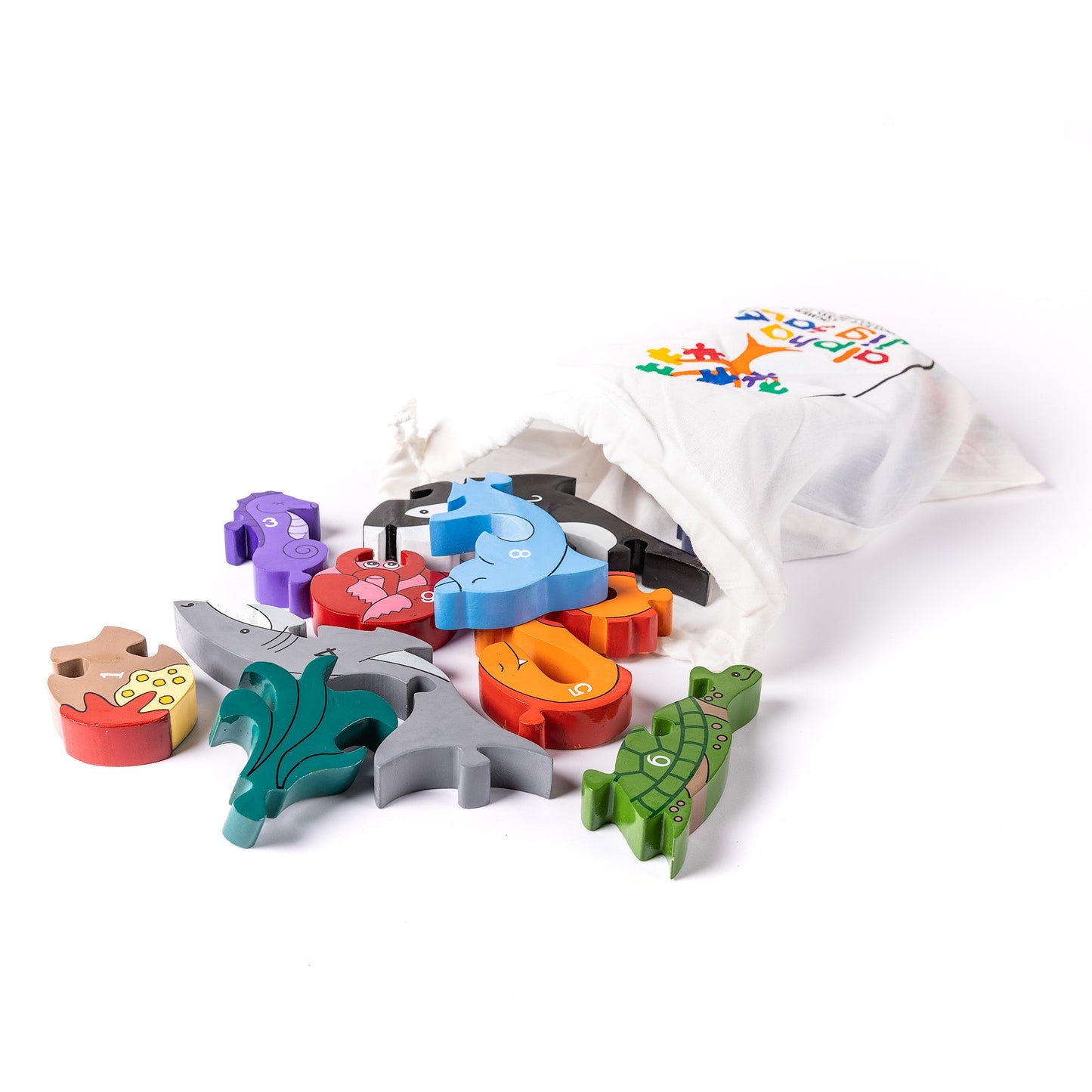 Number ocean jigsaw