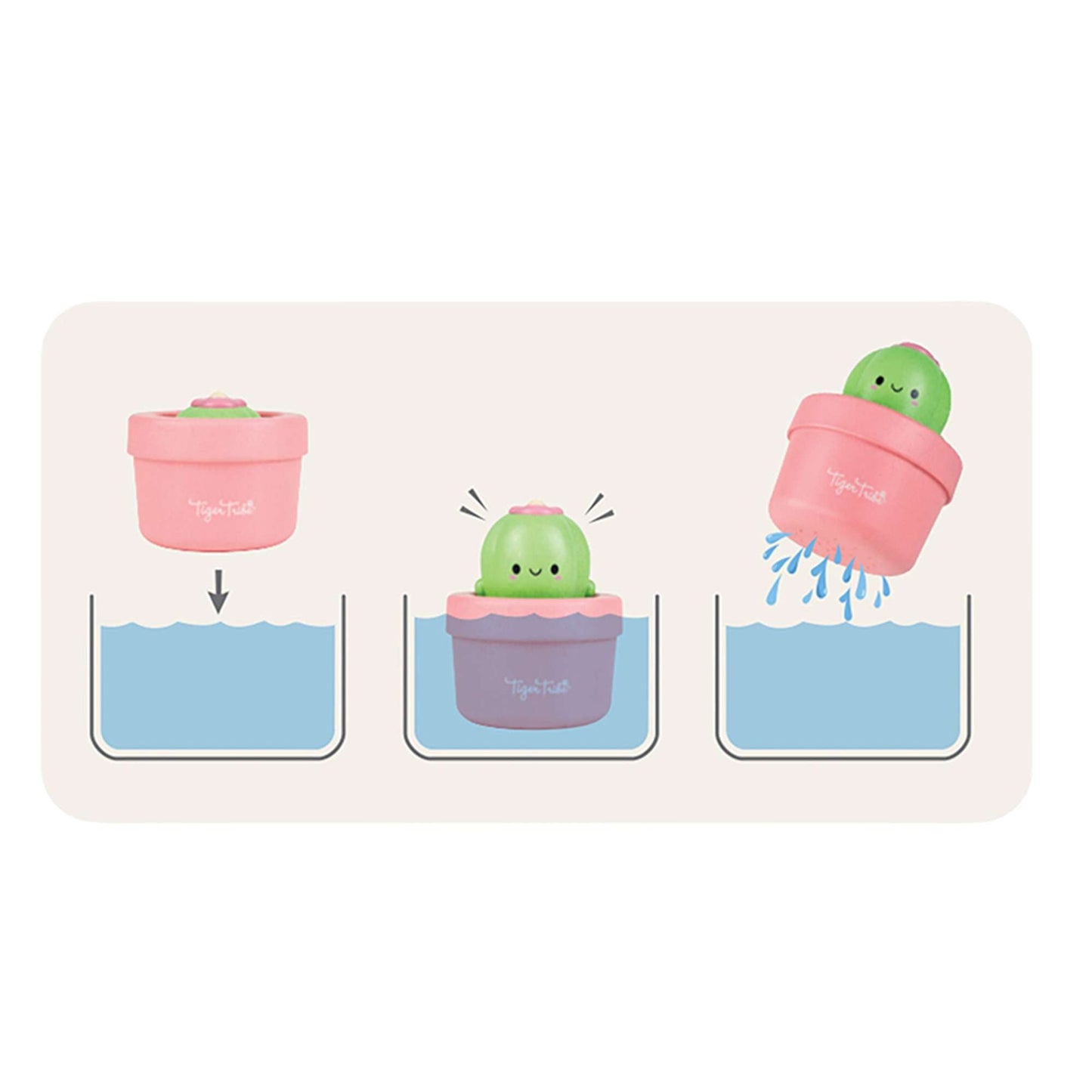 Cactus bath toy