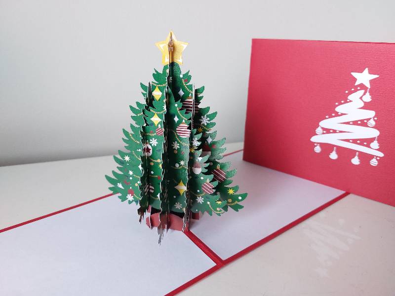 Christmas Tree Pop-up card