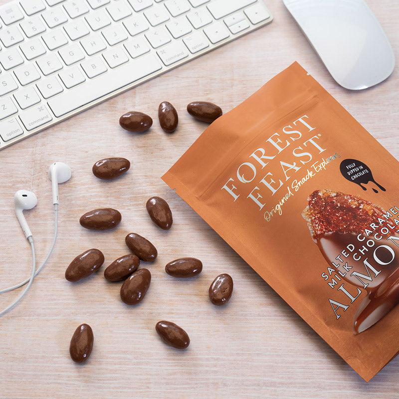 Forest Feast - Almonds Salted Caramel Milk Chocolate (Gluten Free)