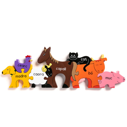Farm animals (Irish)