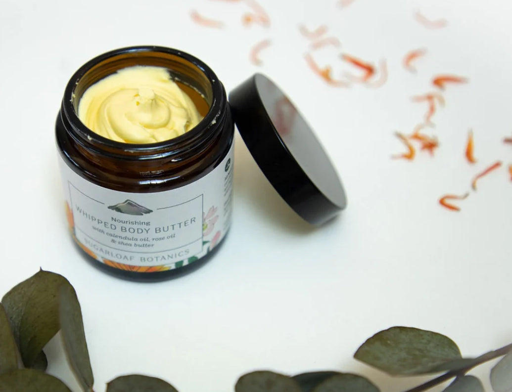 Whipped body butter by Sugarloaf Botanics