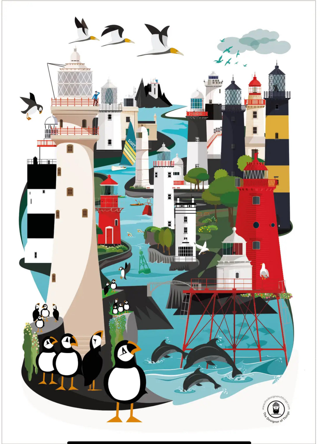 Tea Towel by The Designer of Things