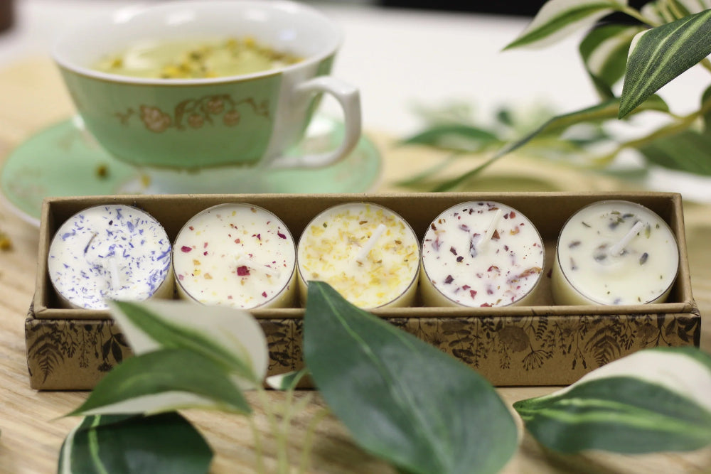 Aromatherapy Tea-lights candles by Flower Child