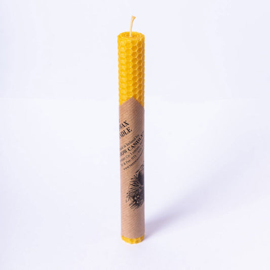 Beeswax dinner candle