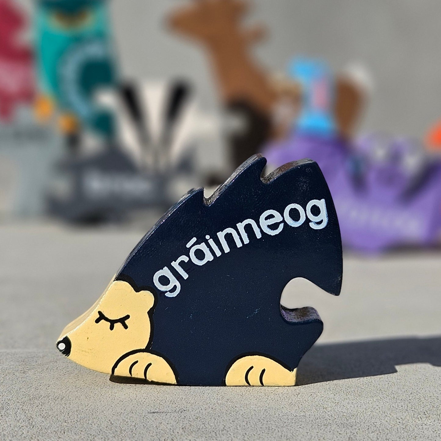 Irish wildlife jigsaw (as gaeilge/in Irish)