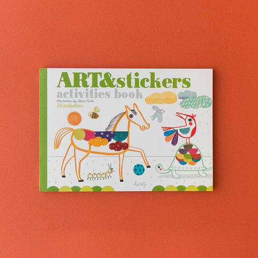 Art & Stickers activity book