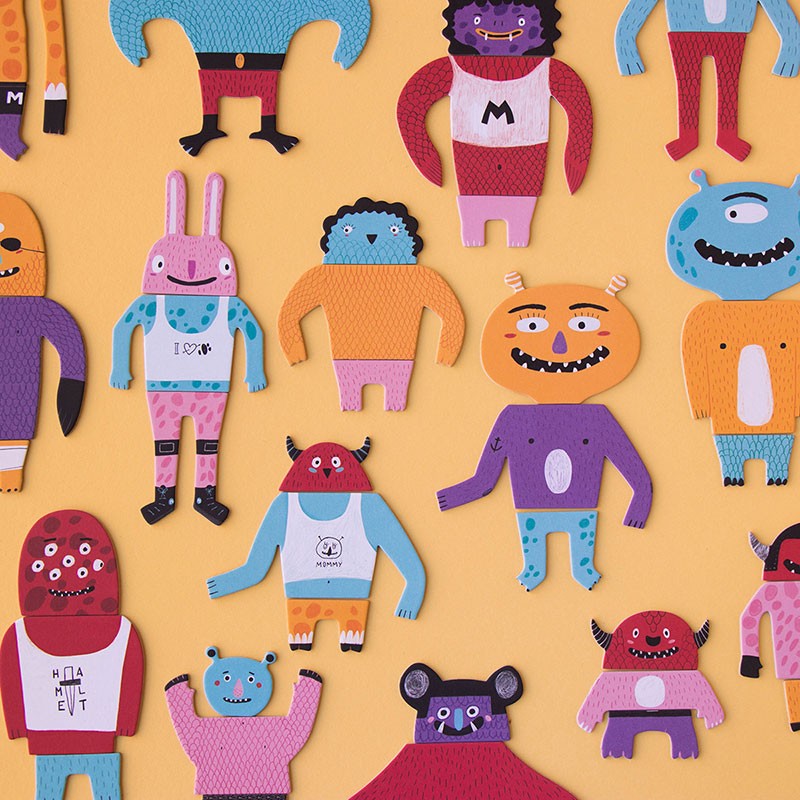 'My Monsters' observation game