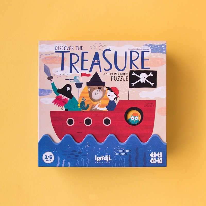 'Discover the Treasure' Story & Puzzle