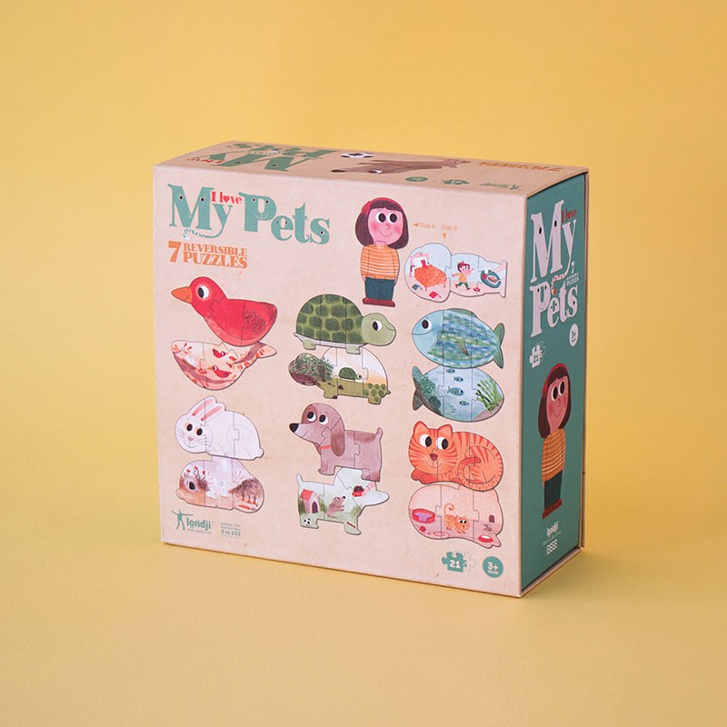 'I Love my Pets' puzzle