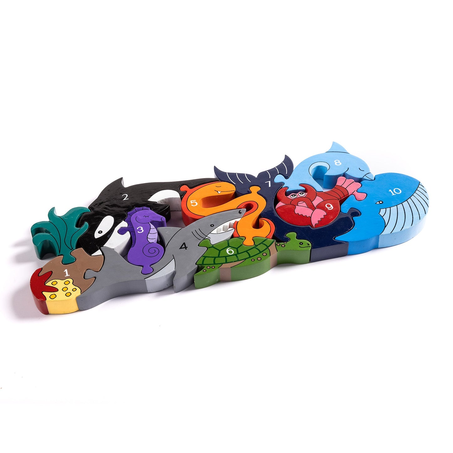 Number ocean jigsaw
