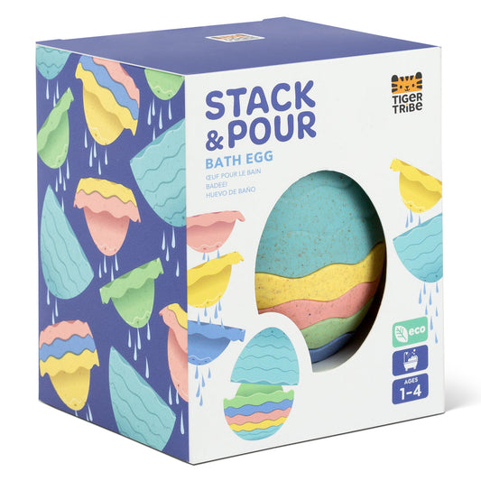 Stack & Pour Bath Egg - eco