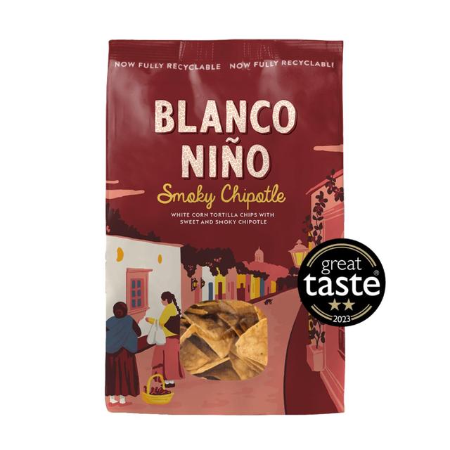 Smoky Chipotle Tortilla Chips - Blanco Nino