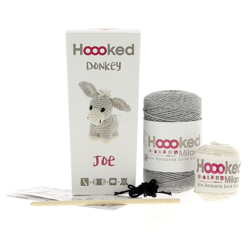 Joe the Donkey Crochet Kit