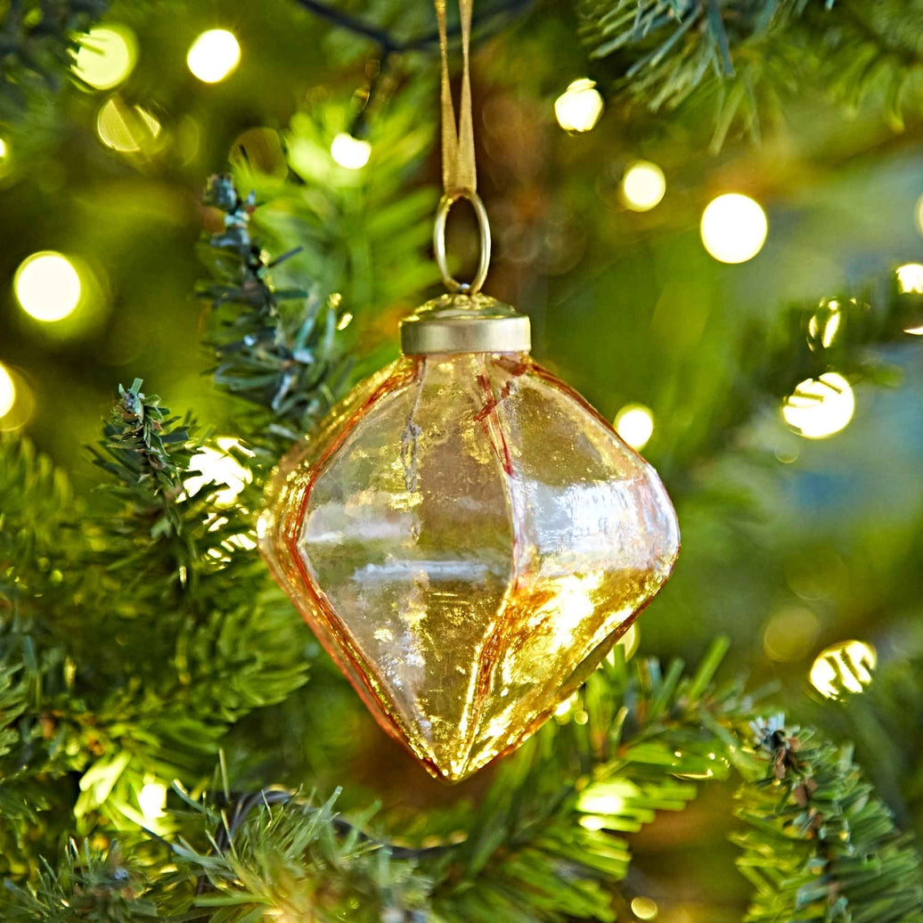 Recycled glass bauble