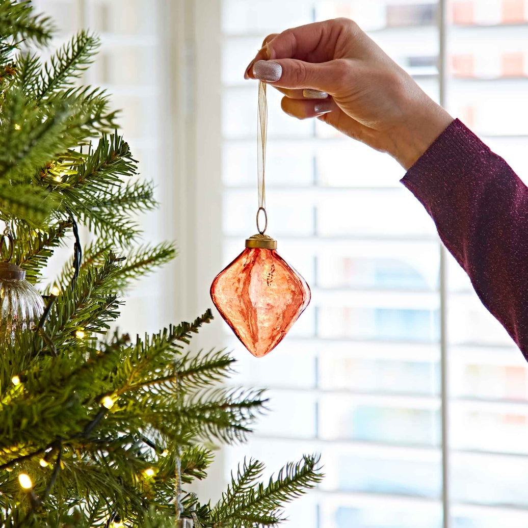 Recycled glass bauble