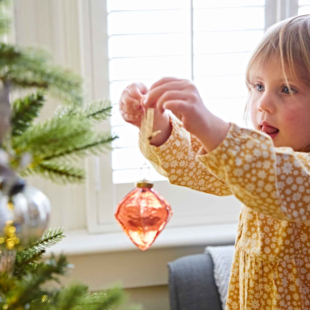 Recycled glass bauble