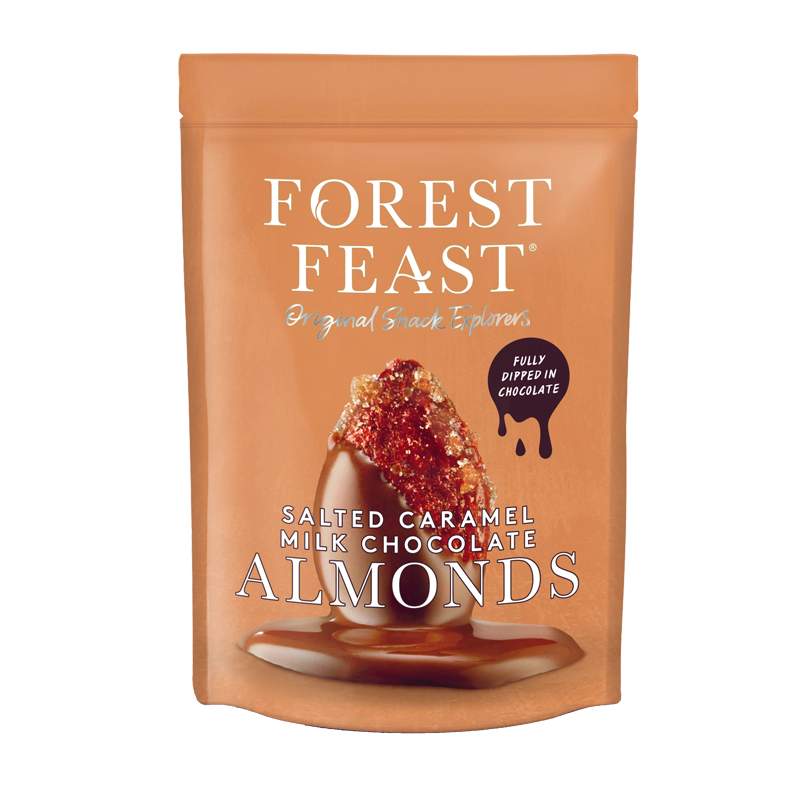 Forest Feast - Almonds Salted Caramel Milk Chocolate (Gluten Free)