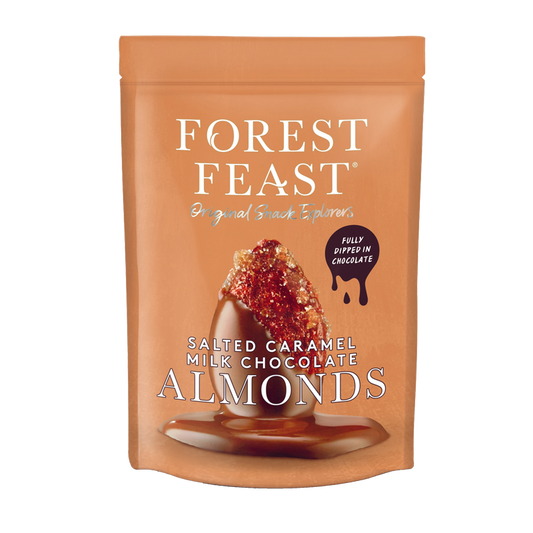 Forest Feast - Almonds Salted Caramel Milk Chocolate (Gluten Free)