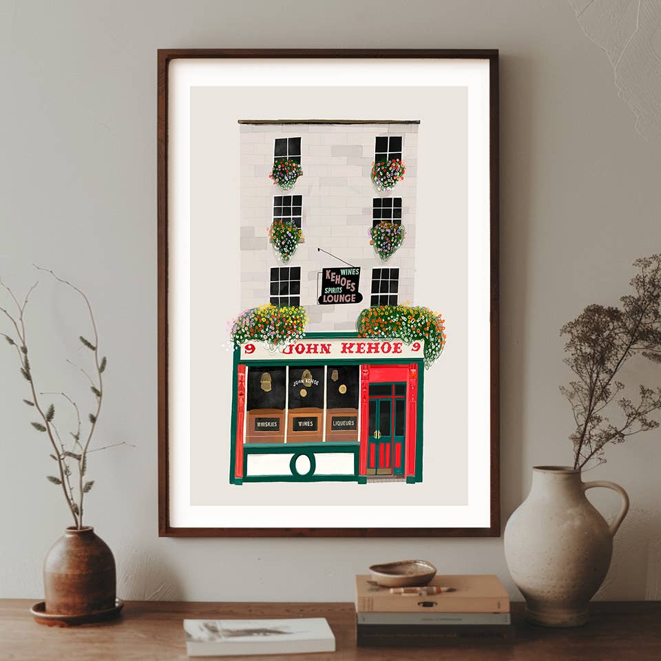 Kehoes Pub, Dublin, Ireland, Art Print