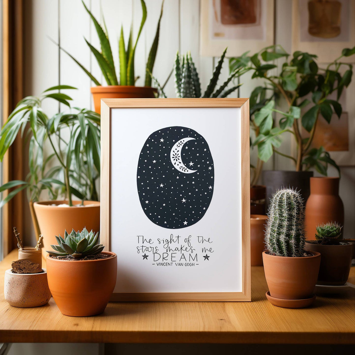 The sight of the stars... | A4 Screenprint