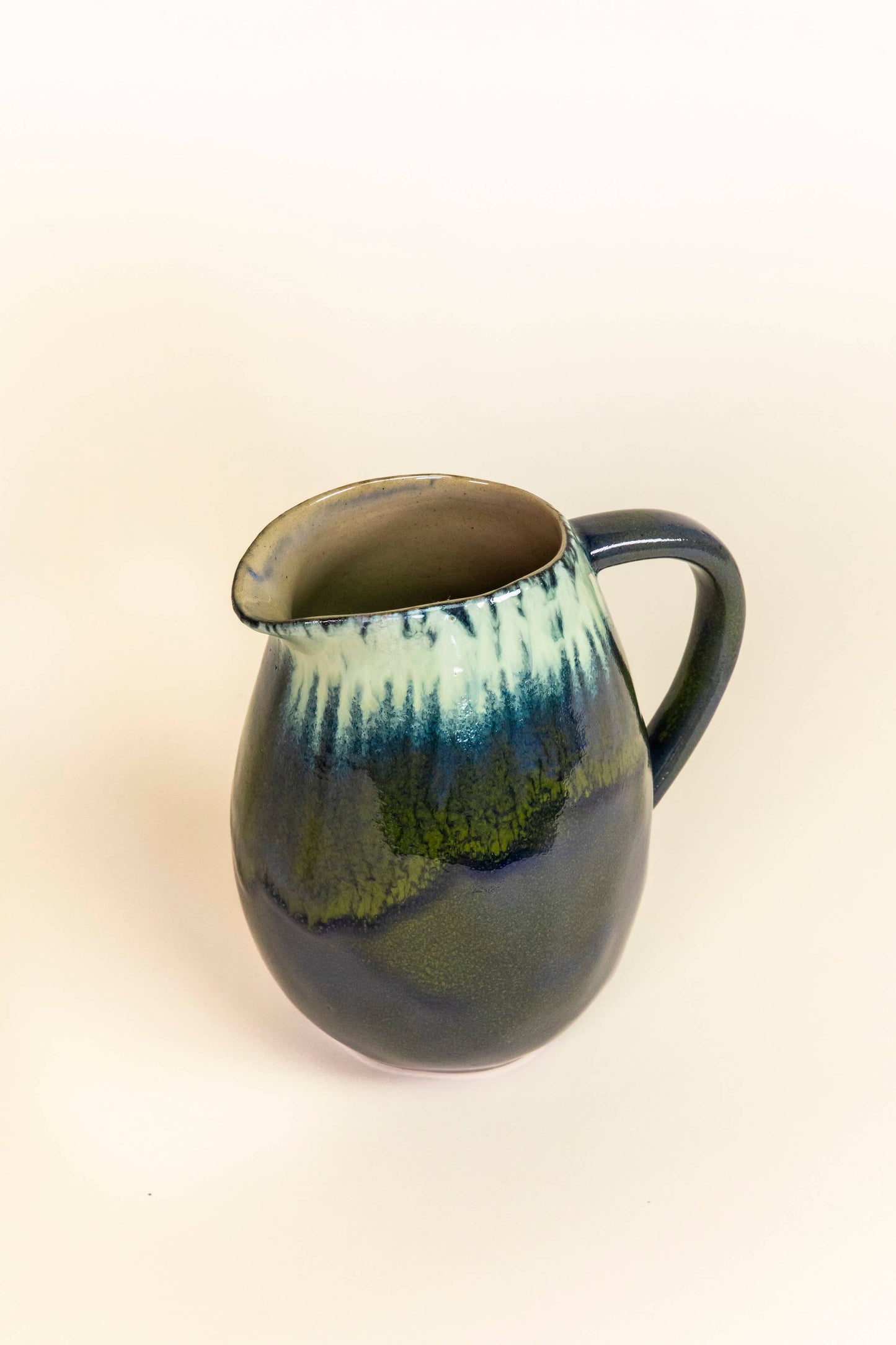 Ceramic Jug - dark & light