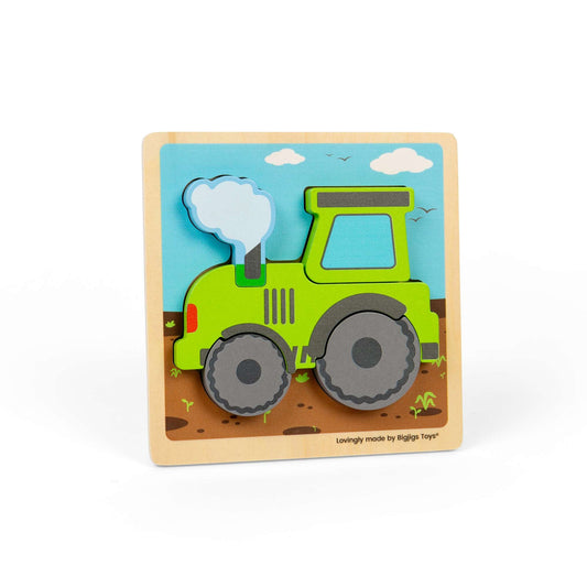 Chunky Lift out tractor puzzle