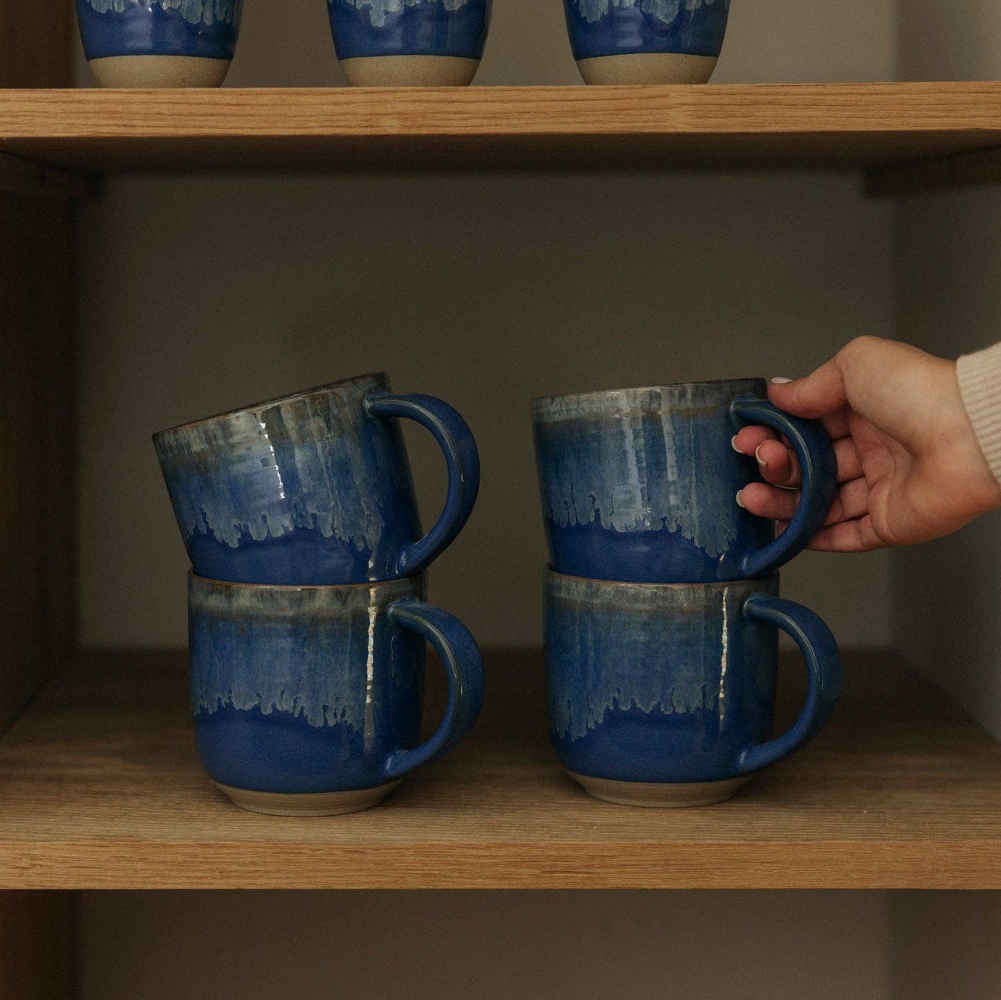 The Big Mug - blues/grey
