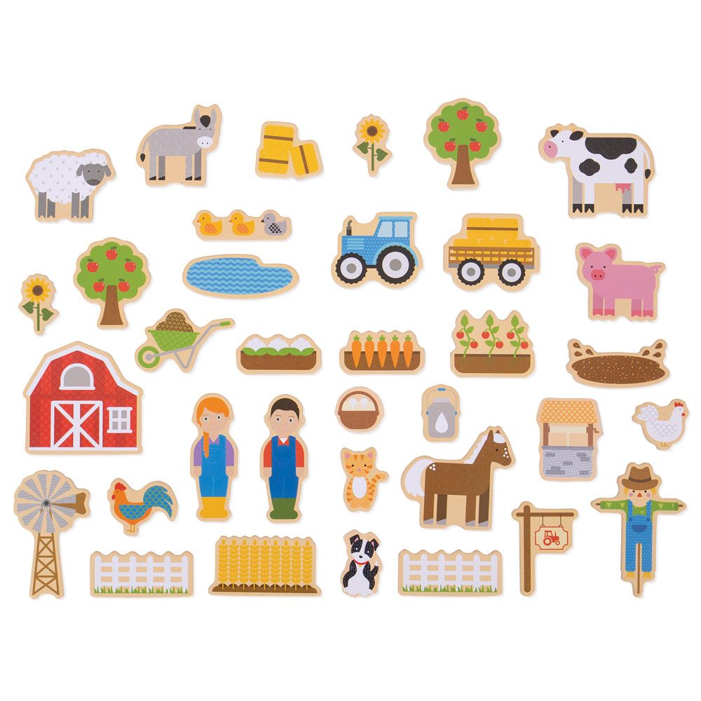 Wooden magnets - FSC certified