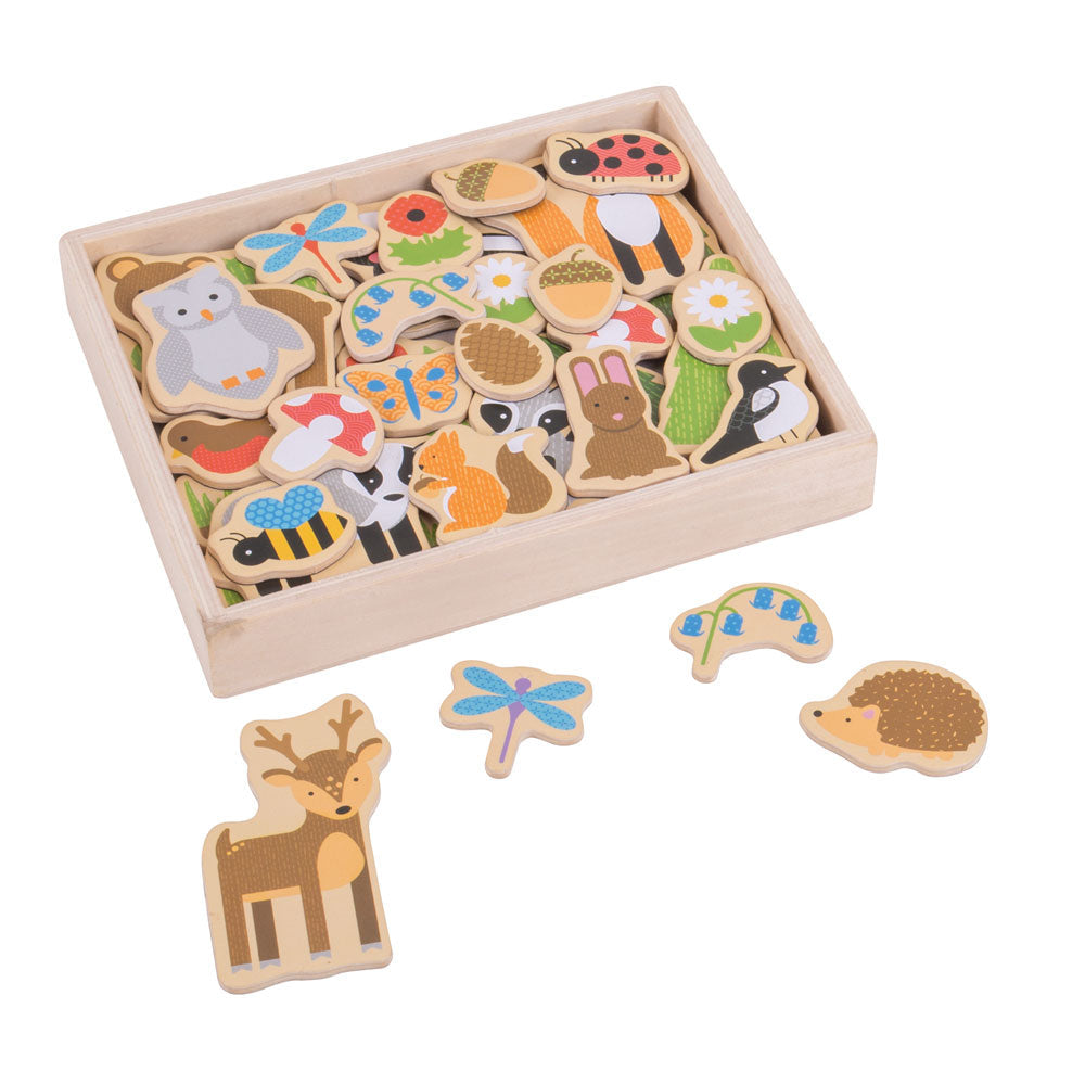 Wooden magnets - FSC certified