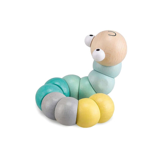 Wiggly worm (pastel colours)