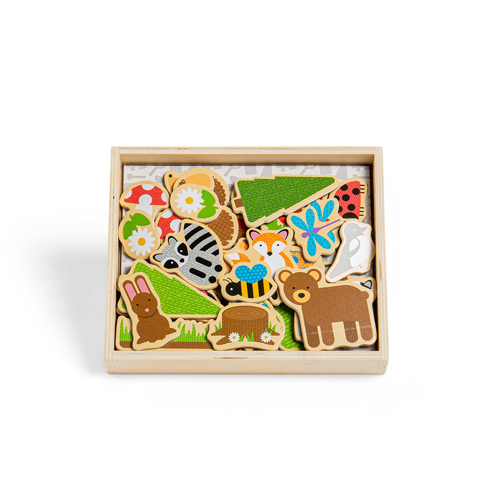 Wooden magnets - FSC certified