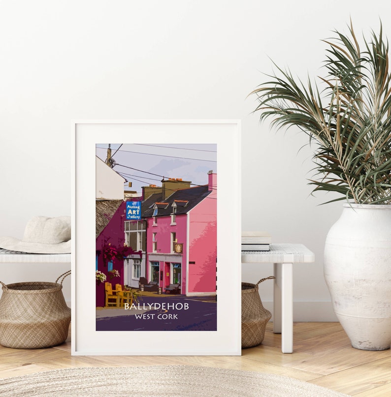 Ballydehob, West Cork - Art Print