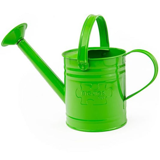 Garden tools green watering can