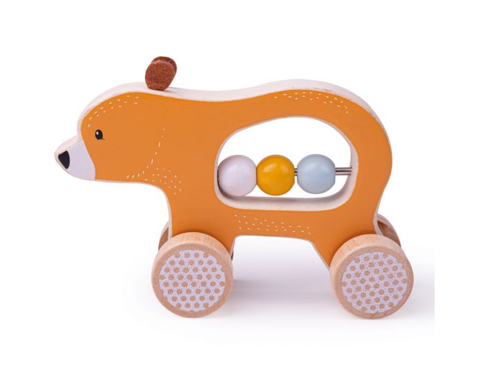 Push along bear - FSC certified