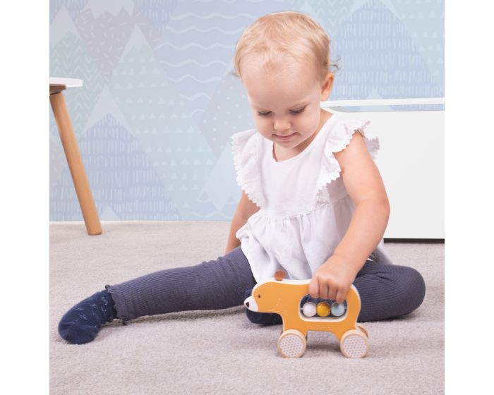 Push along bear - FSC certified