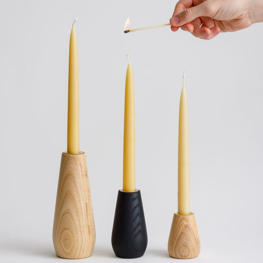 SPUN candle holders