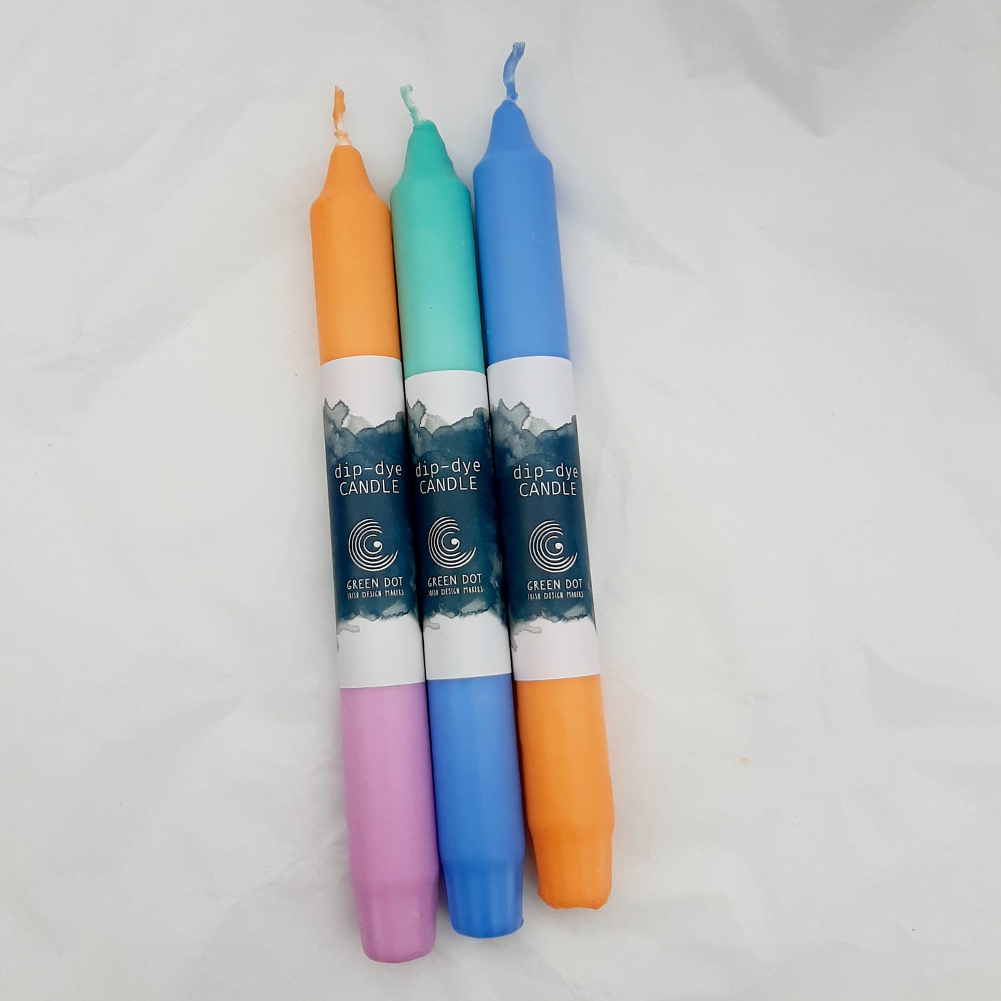 'Ocean' Dip-dye candle