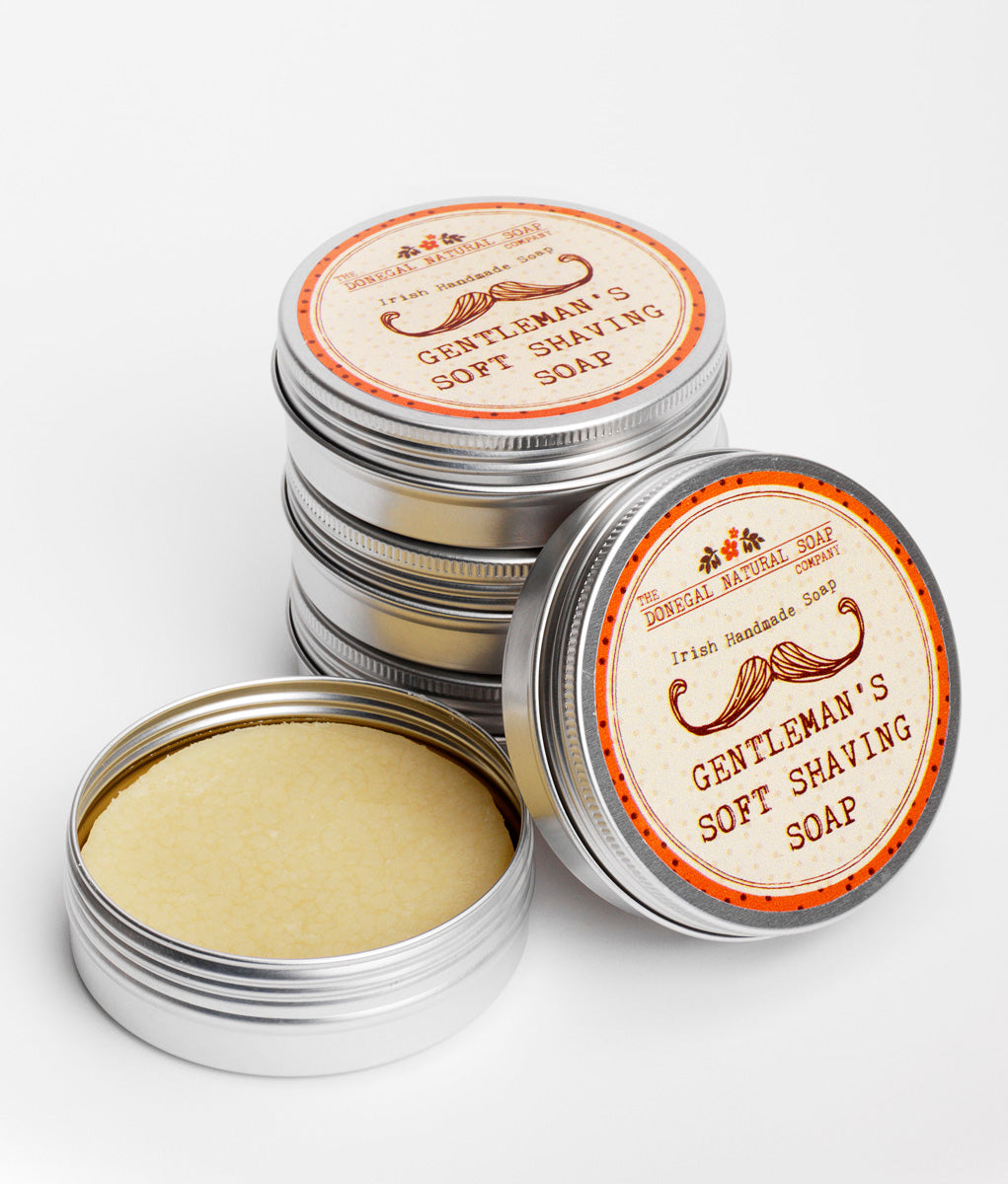 Gentlemen's Shaving Soap with Travel tin