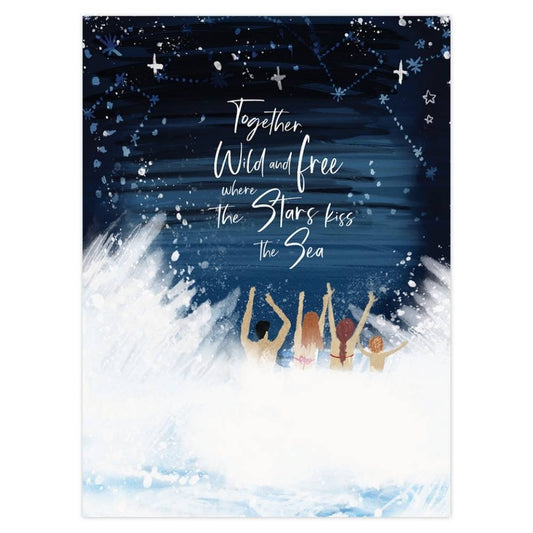 'Together...the Sea' Art Print